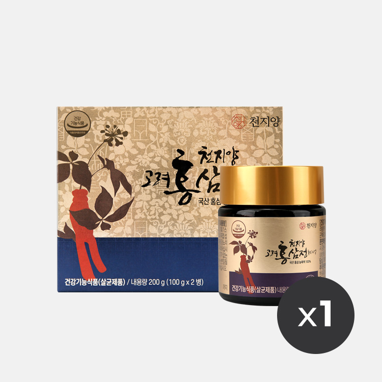 천지양 고려홍삼정프리미엄(100g) x2병