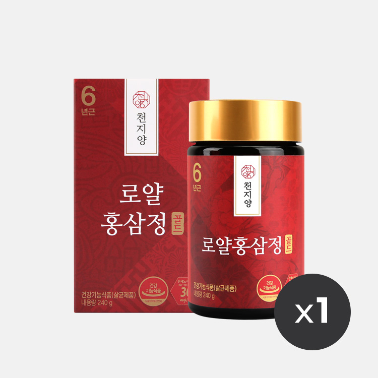 천지양 로얄홍삼정골드(240g x 1병) x1박스 